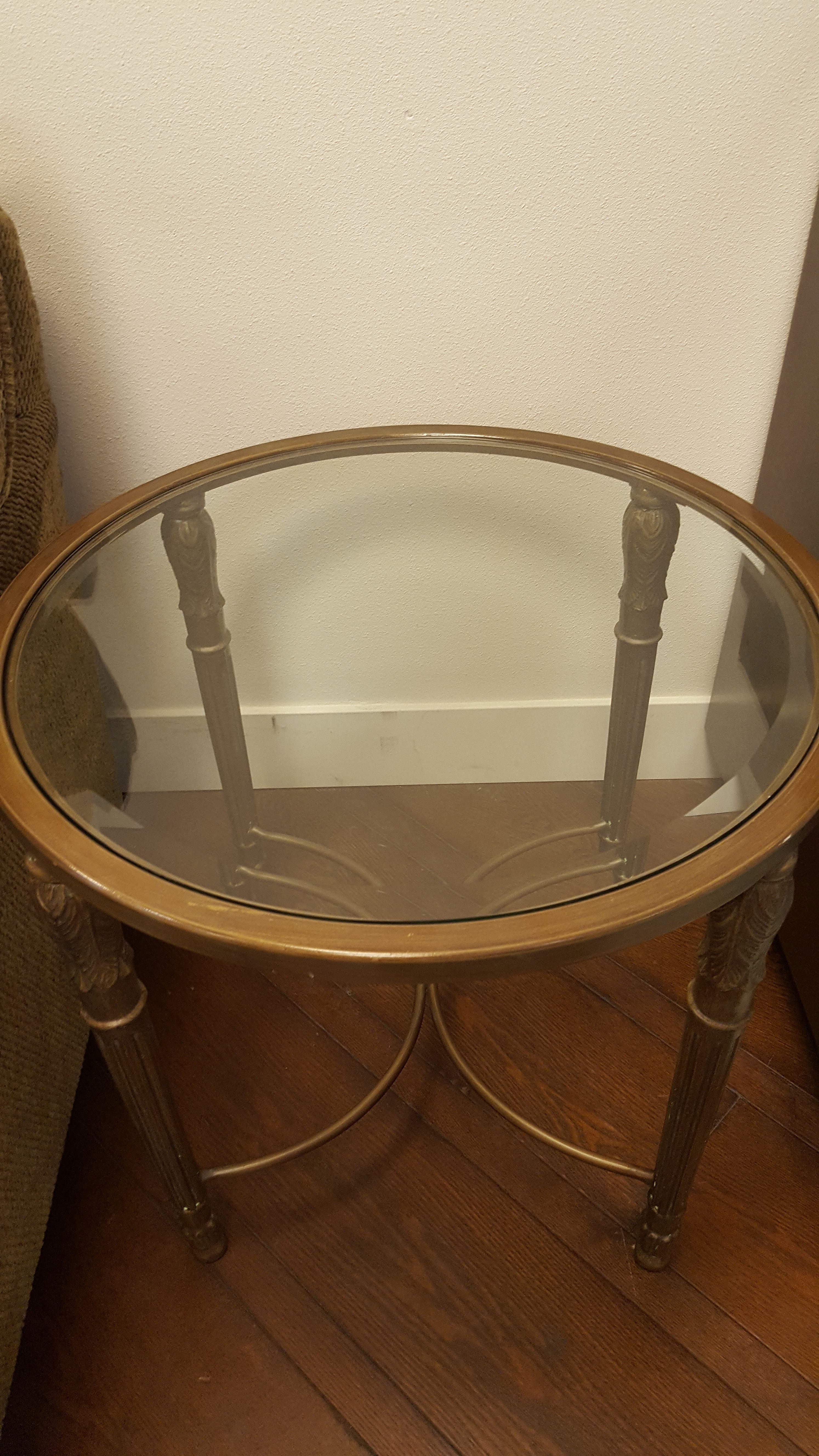 Round Glass Side Tables Set O – Design Consignment - Round Glass Side Tables round glass side tables set o – design consignment - round glass side tables