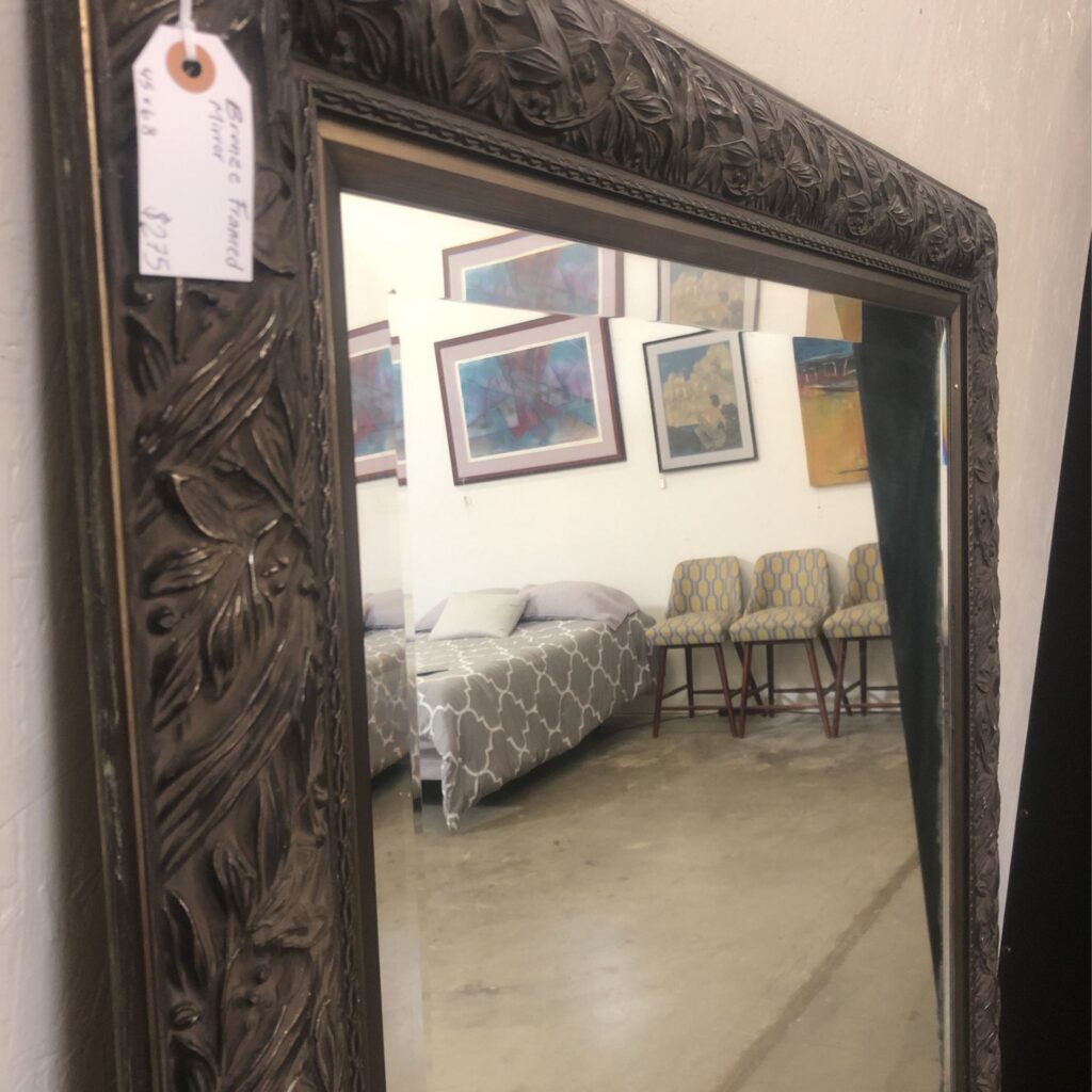 Bronze Framed Mirror Design Consignment