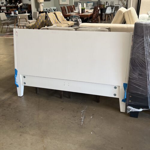 Ikea, Full Size Headboard And Frame, White