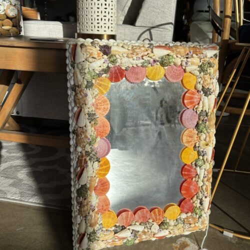 Sea Shell Frame Beach House Mirror
