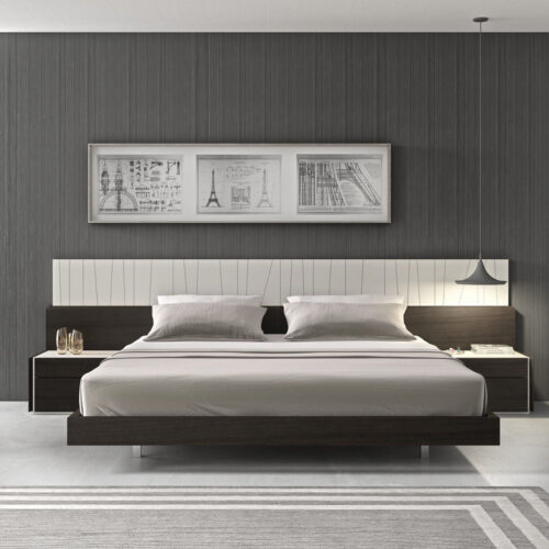 Porto Queen Bedframe in Wenge by J&M Furniture