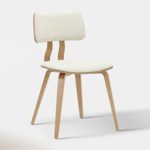 Zaki Dining Chairs, Beige