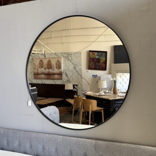 Metal Frame 48" Circular Mirror