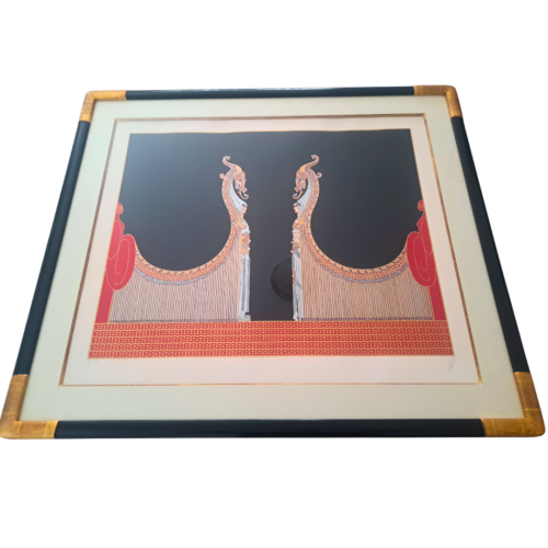 Erté “Aladdin and His Bride” Serigraph – Signed Artist Proof 36/50
