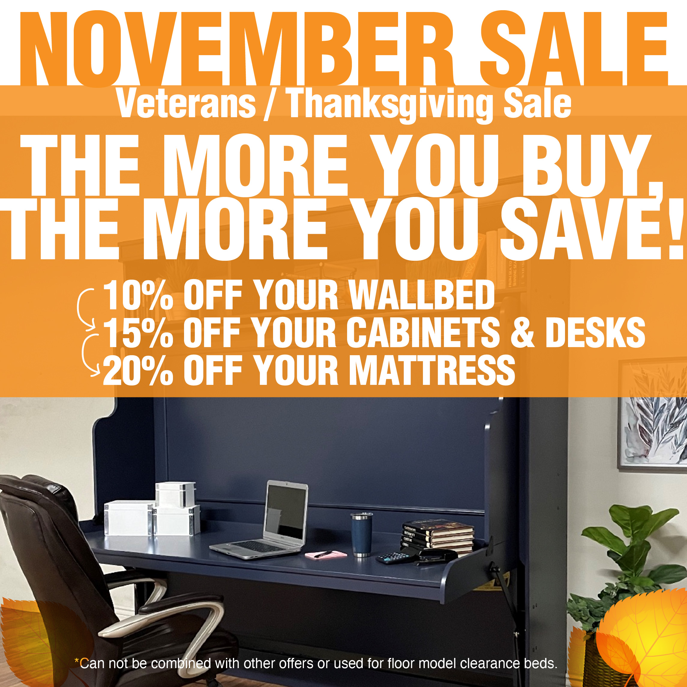 The More You Buy, The More You Save — November Sale