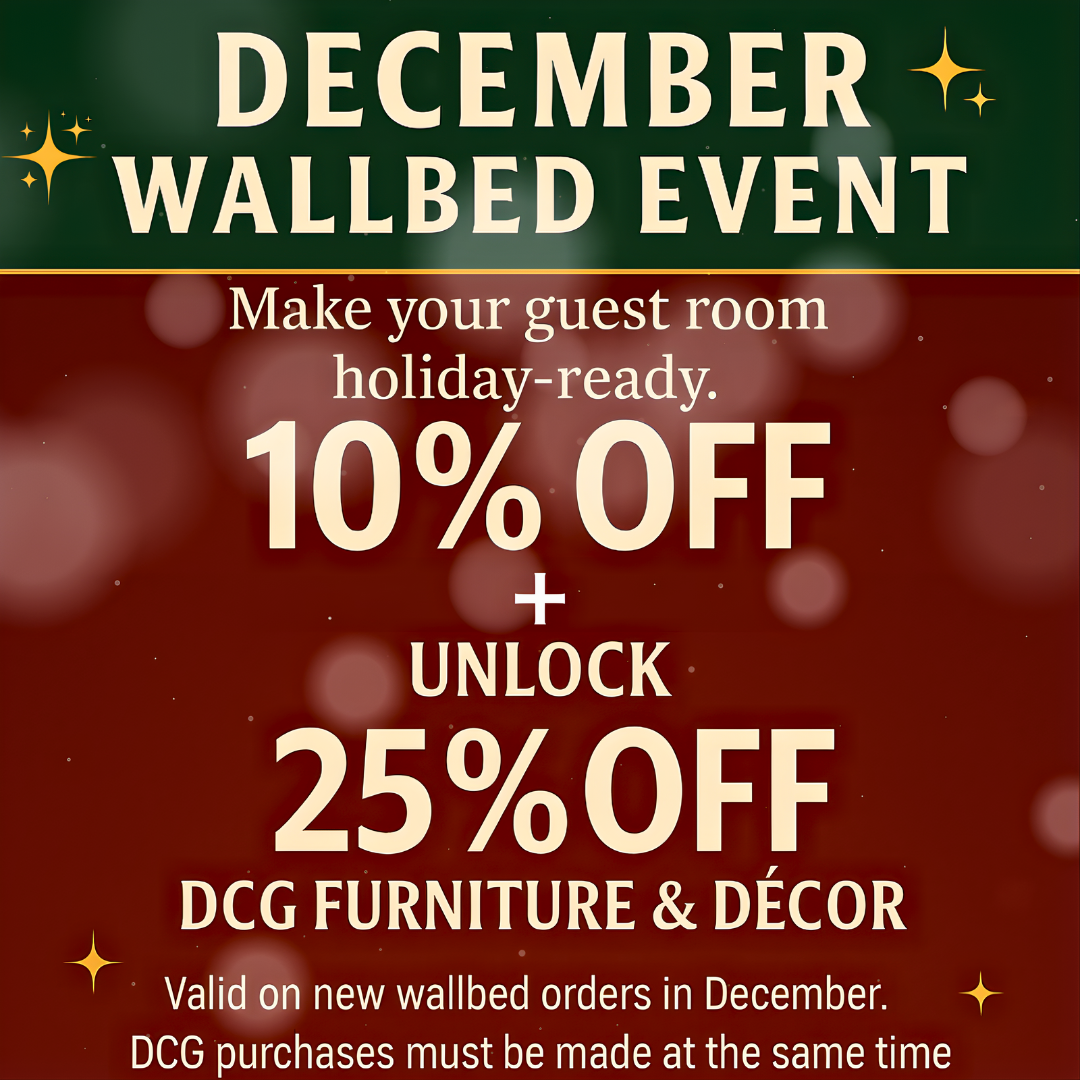 10% Off Wallbed and unlock 25% OFF DCG — December Sale